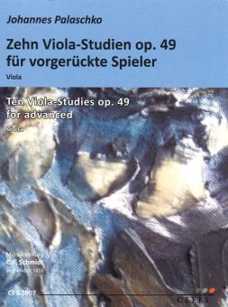 10 Viola-Studien op. 49 