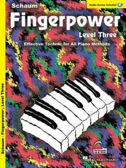 Fingerpower Level 3 Book/Online Audio Pack 