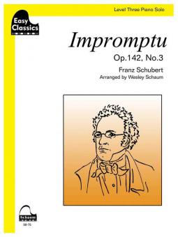 Impromptu, Op. 142, No. 3 