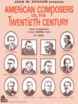 American Composers Of 20th Cen 