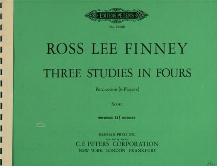 Three Studies in Fours 
