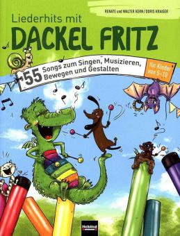 Liederhits mit Dackel Fritz - Buch 