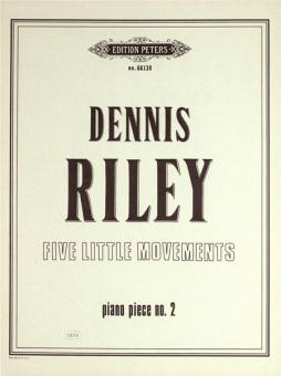Little Mouvements für Klavier op. 2b 