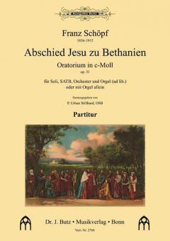 Abschied Jesu zu Bethanien op. 31 