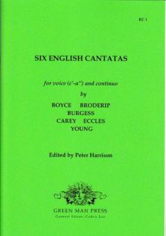 6 English Cantatas 