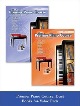 Premier Piano Course Duet 3 & 4 - Value Pack 
