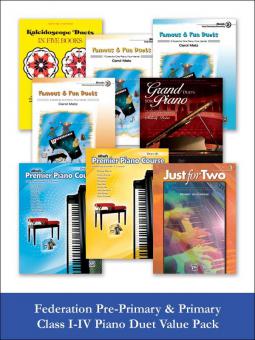 Federation Pre-Primary & Primary Class I-4 Piano Duet - Value Pack 