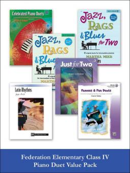 Federation Elementary Class 4 Piano Duet - Value Pack 