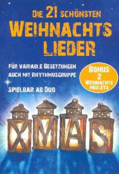 Die 21 schönsten Weihnachtslieder - 2. Stimme Tenorsaxophon 