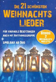 Die 21 schönsten Weihnachtslieder - Partitur 