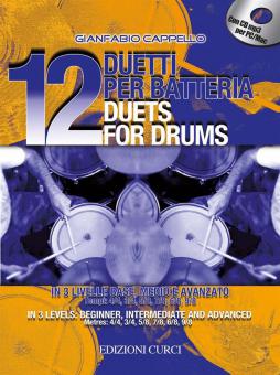 12 duetti per batteria / 12 duets for drums 