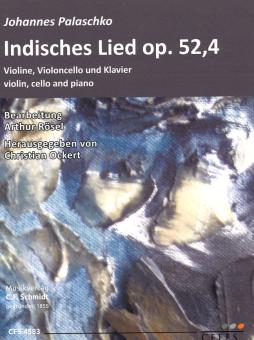 Indisches Lied op. 52,4 