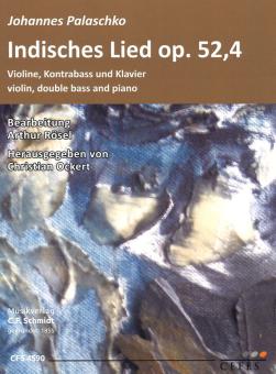 Indisches Lied op. 52,4 