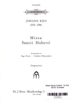 Missa 'Sancti Huberti' 