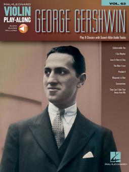 Violin Play-Along Vol. 63: George Gershwin 
