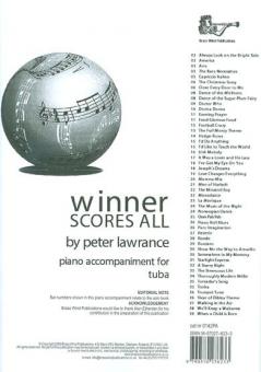 Winner Scores All - Piano Accompaniment for Eb Bass/Tuba 