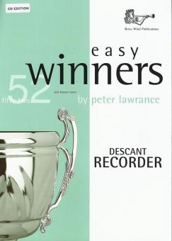 Easy Winners for Descant Recorder with CD 