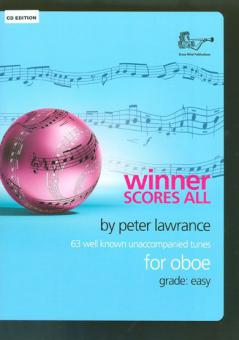 Winner Scores All for Oboe with CD 