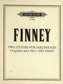 Two Studies for Saxophones and Piano 