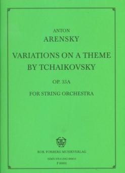 Variationen über ein Thema von Tschaikows op. 35a 