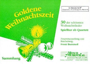Goldene Weihnachtszeit - 3. Stimme B (Tenorhorn, Tenor-Saxophon, Posaune) 