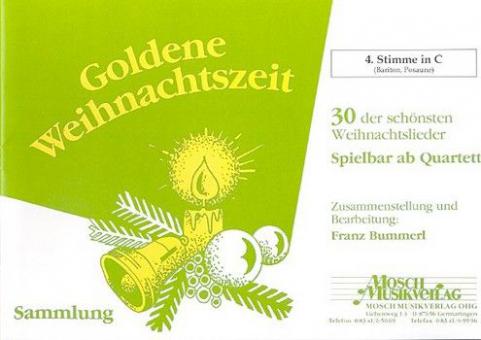 Goldene Weihnachtszeit - 4. Stimme C (Posaune, Bariton) 