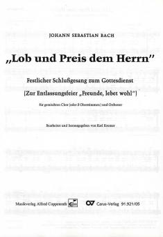 Lob und Preis dem Herrn BWV 207 