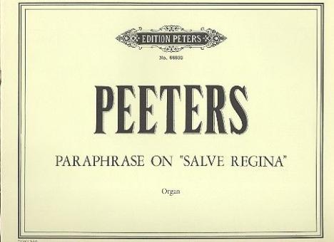 Paraphrase über Salve Regina op. 123 