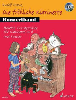 Die fröhliche Klarinette - Konzertband 