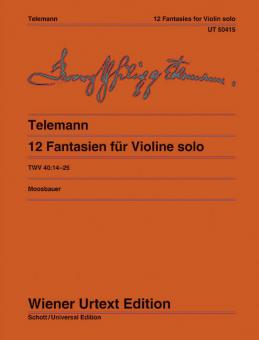 12 Fantasien TWV 40:14-25 