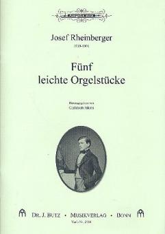5 leichte Orgelstücke 
