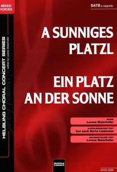 A sunniges Platzl - Ein Platz an der Sonne 