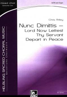 Nunc Dimittis - Lord Now Lettest Thou Thy Servant Depart in Peace 