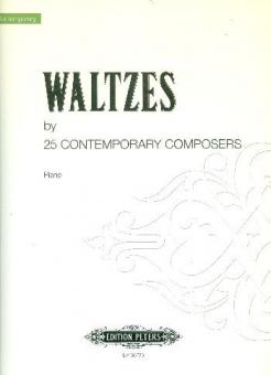 25 Walzer zeitgenössischer amerikanischer Komponisten 