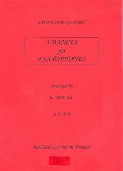 3 Dances For 4 Saxophones 