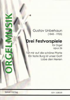 3 Festvorspiele op. 26 