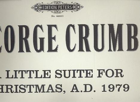 A Little Suite for Christmas A.D. 1979 