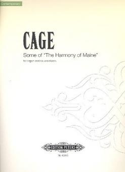 Some of the Harmony of Maine 