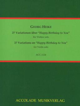 27 Variationen über 'Happy Birthday to You' 