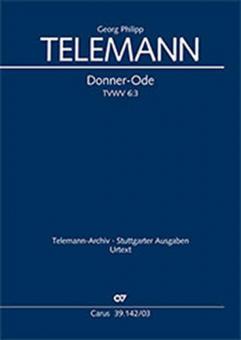 Donner-Ode TWV 6:3 Standard