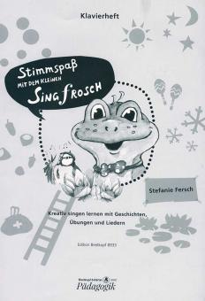 Stimmspaß mit dem kleinen Singfrosch - Klavierstimme einzeln 