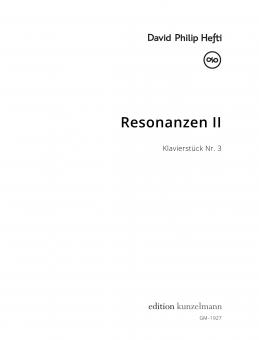Resonanzen 2 