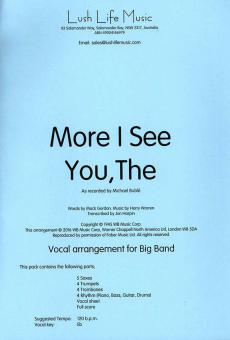 The More I See You 
