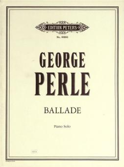 Ballade für Klavier 
