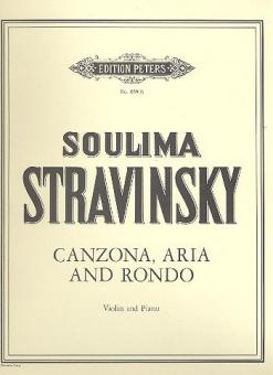 Canzona, Aria And Rondo 