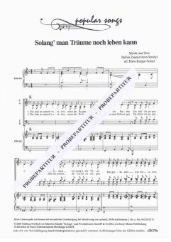 Solang man Träume noch leben kann 