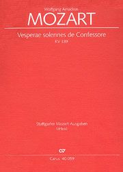 Vesperae solennes de Confessore KV339 