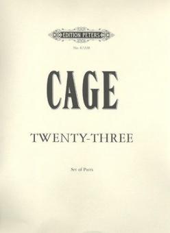 Twenty-Three For 23 Instruments 