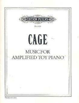 Music for Amplified Toy Pianos 