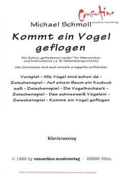 Kommt ein Vogel geflogen (Zyklus gefiederter Lieder) 